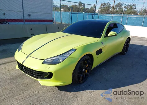 2019 Ferrari Gtc4Lusso V12 from USA, damaged, VIN ZFF82WNAXK0240906